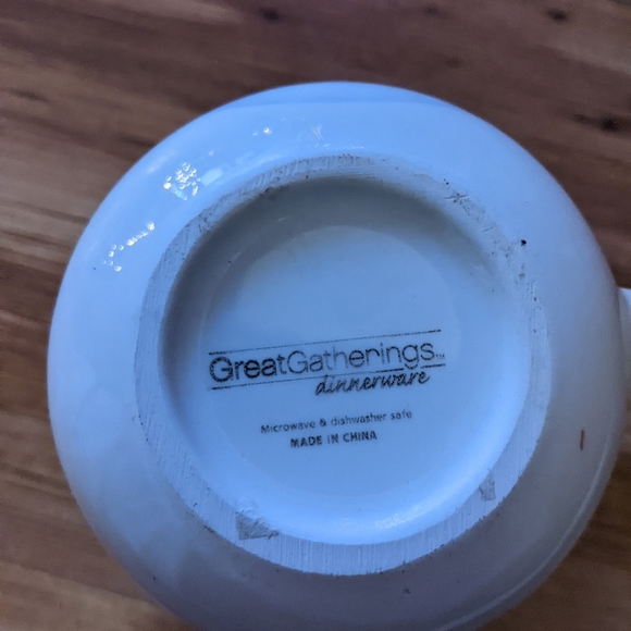 Great Gatherings Dinnerware Stoneware Christmas Snowman Snow Woman Mug Cup - Picture 3 of 6